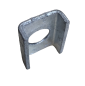 Mobile Preview: 10x U-bracket upper part no. 23 for grating clamps for mesh size 30x10 resp. 33x11mm